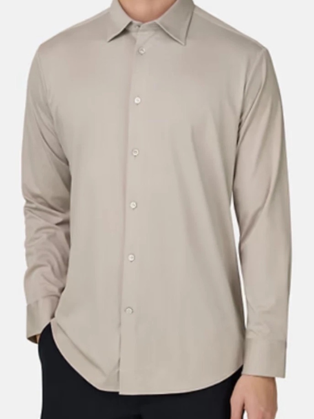 Perry Ellis Men’s Dress Shirt Size 17 1/2–34/35 Button Down Long Sleeves